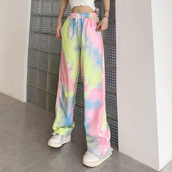 women's pants & capris 2021 cute rainbow harajuku casual japan tie dye autumn trousers fashion funny loose hip hop gothic teens women, Black;white
women's pants & capris 2021 cute rainbow harajuku casual japan tie dye autumn trousers fashion funny loose hip hop gothic teens women, Black;white