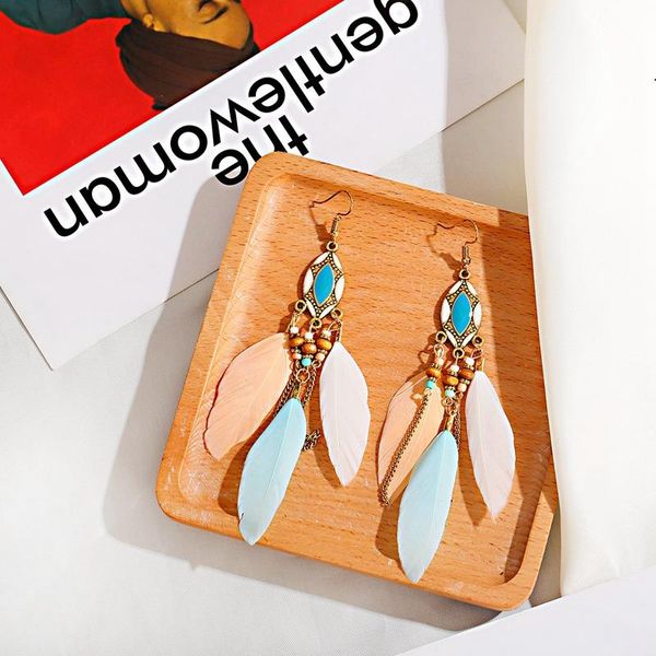 dangle & chandelier 2021 summer bohemian feather tassel earrings for women ohrringe gold alloy vintage boho jewelry kolczyki, Silver
dangle & chandelier 2021 summer bohemian feather tassel earrings for women ohrringe gold alloy vintage boho jewelry kolczyki, Silver