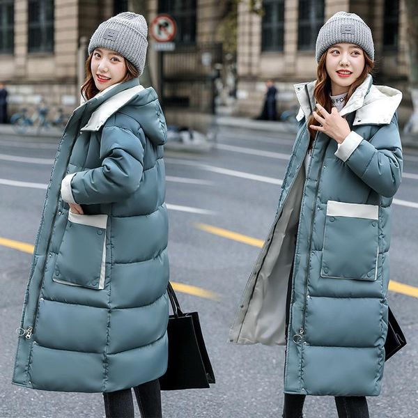 women's down & parkas 2021 female long parka winter jacket women cotton jackets hooded ladies coats woman and mujer, Black
women's down & parkas 2021 female long parka winter jacket women cotton jackets hooded ladies coats woman and mujer, Black