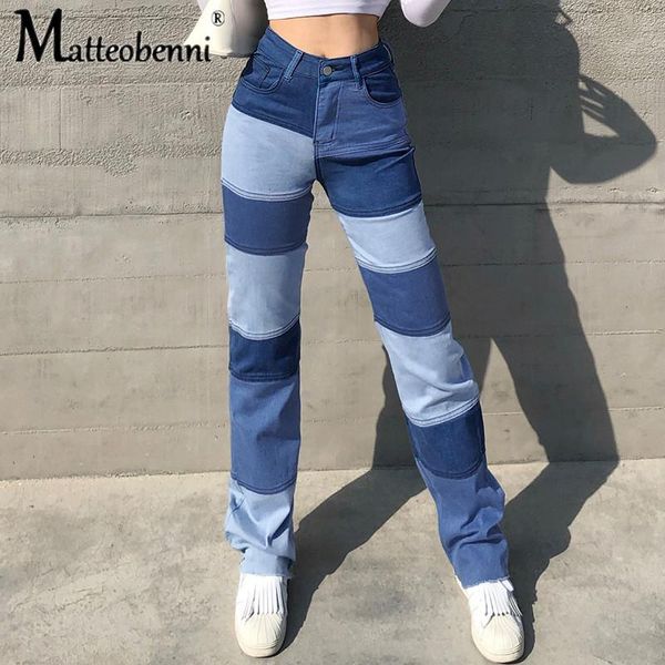 women jeans fashion blue patchwork straight denim pants 2021 spring streetwear casual loose vintage high waist zipper trousers women's
women jeans fashion blue patchwork straight denim pants 2021 spring streetwear casual loose vintage high waist zipper trousers women's