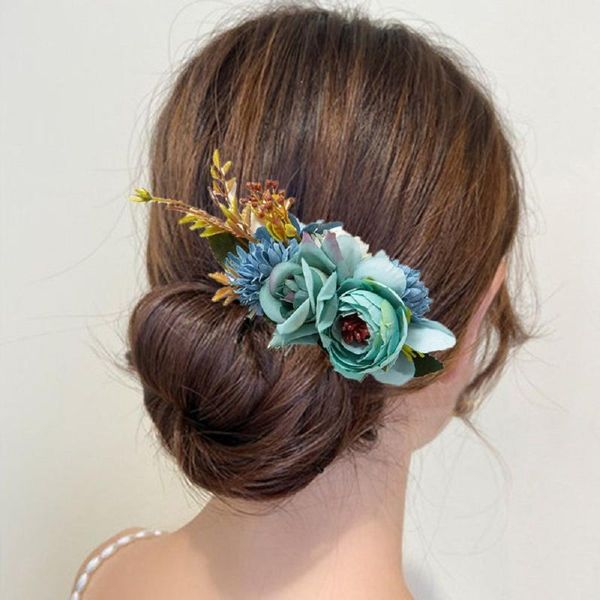 hair clips & barrettes women rose flower retro combs brides pins comb wedding jewelry, Golden;silver
hair clips & barrettes women rose flower retro combs brides pins comb wedding jewelry, Golden;silver