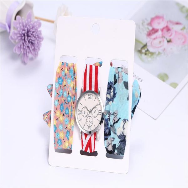 3pcs/set casual dresses ladies holiday silk scarves ribbon watch watches women fashion 2021 wrist for wristwatches, Slivery;brown
3pcs/set casual dresses ladies holiday silk scarves ribbon watch watches women fashion 2021 wrist for wristwatches, Slivery;brown