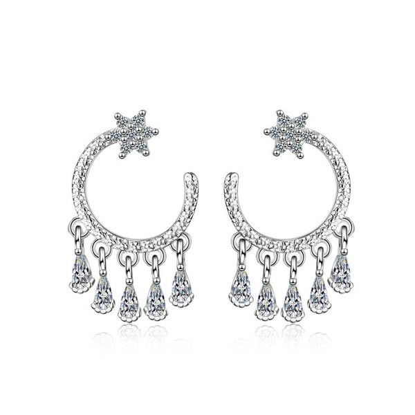 stud onevan charm 925 silver earrings for women engagement exquisite crystal personality star moon earring jewelry girl birthday gift, Golden;silver
stud onevan charm 925 silver earrings for women engagement exquisite crystal personality star moon earring jewelry girl birthday gift, Golden;silver