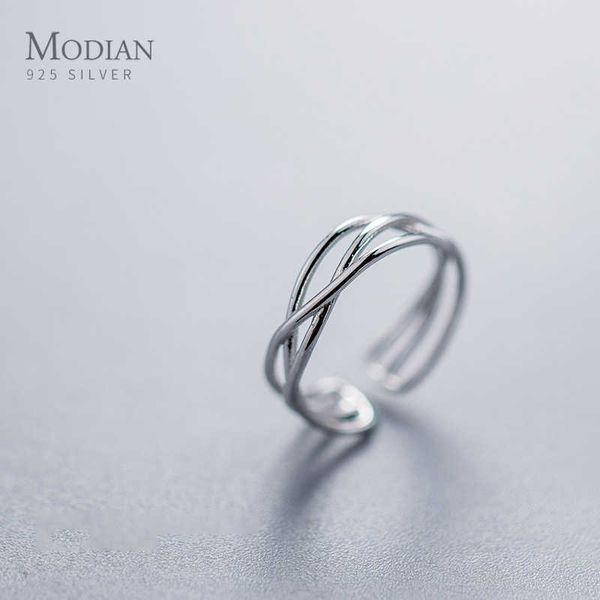 fashion 925 sterling silver simple stackable geometric twist open adjustable finger ring for women fine jewelry 210707
fashion 925 sterling silver simple stackable geometric twist open adjustable finger ring for women fine jewelry 210707