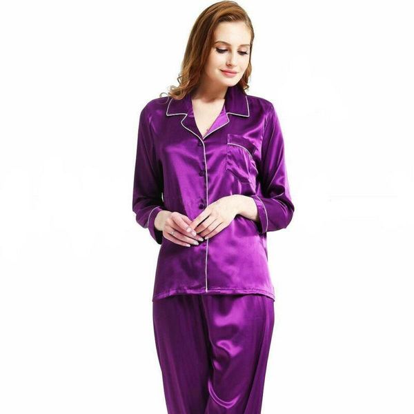 silk satin pajamas set pyjama women tracksuits sleepwear nightwear loungewear homewear, Gray
silk satin pajamas set pyjama women tracksuits sleepwear nightwear loungewear homewear, Gray