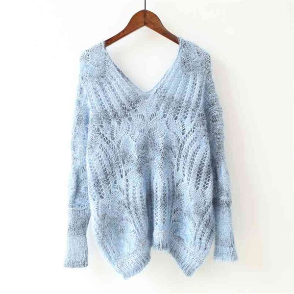 spring autumn women's sweater korean style bat sleeve v-neck hollow loose pullover female knitted ll771 210506, White
spring autumn women's sweater korean style bat sleeve v-neck hollow loose pullover female knitted ll771 210506, White