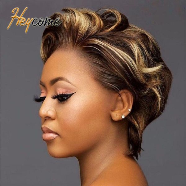 lace wigs heycome water wave short pixie cut bob highlight 4/27 human hair pre plucked t1b/27 ombre t part for women, Black;brown
lace wigs heycome water wave short pixie cut bob highlight 4/27 human hair pre plucked t1b/27 ombre t part for women, Black;brown