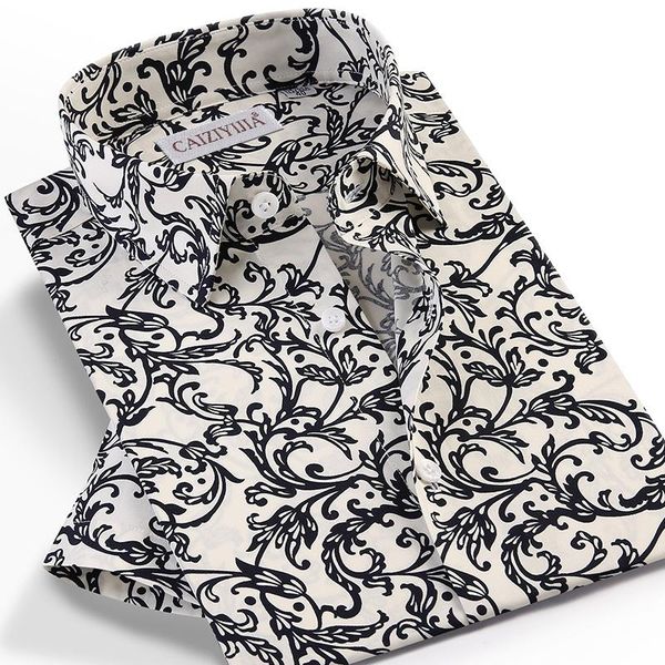 men's casual shirts short sleeve beach floral printed hawaiian pocket-less design standard-fit summer stylish flowers shirt, White;black
men's casual shirts short sleeve beach floral printed hawaiian pocket-less design standard-fit summer stylish flowers shirt, White;black