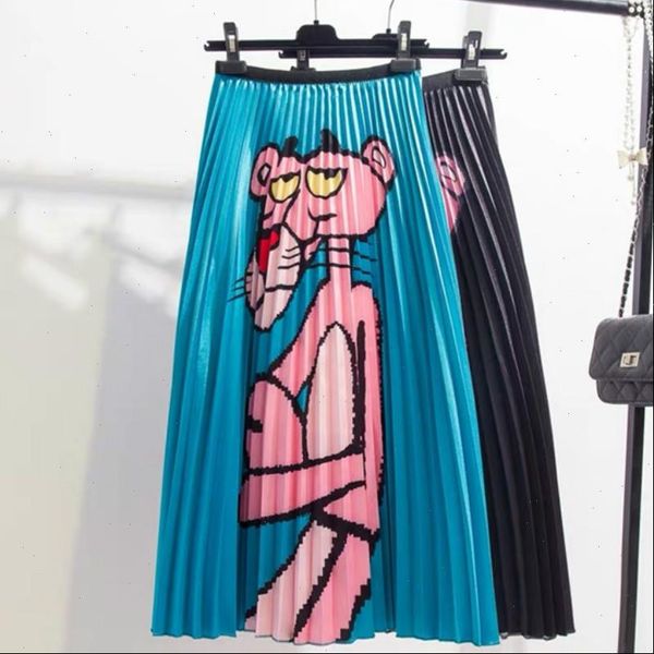 women skirt funny womens cartoon animal pattern long pleated skirts summer bohemian printed high waist large party club a line, Black
women skirt funny womens cartoon animal pattern long pleated skirts summer bohemian printed high waist large party club a line, Black