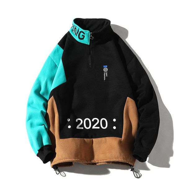 men's hoodies & sweatshirts men harajuku streetwear 2021 fashion casual patchwork loose mens large size jacket sportswear bomber, Black
men's hoodies & sweatshirts men harajuku streetwear 2021 fashion casual patchwork loose mens large size jacket sportswear bomber, Black