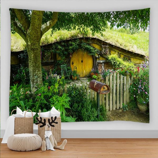 tapestries forest landscape decor window tapestry wall hanging rustic wooden house polyester fabric home rug carpet blanket
tapestries forest landscape decor window tapestry wall hanging rustic wooden house polyester fabric home rug carpet blanket