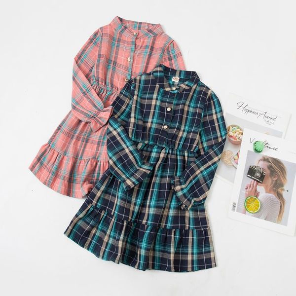 girl's dresses 2021 autumn teens girl casual princess dress for girls long sleeve plaid shirt ruffle kids children's clothing, Red;yellow
girl's dresses 2021 autumn teens girl casual princess dress for girls long sleeve plaid shirt ruffle kids children's clothing, Red;yellow