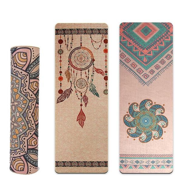 eco organic yoga mat natural jute printed rubber mats reversible tpe non-slip tasteless exercise pad lose weight
eco organic yoga mat natural jute printed rubber mats reversible tpe non-slip tasteless exercise pad lose weight