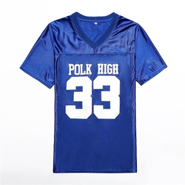 football shirt permian hs 45 booby miles football shirt men's football training match kit, Gray