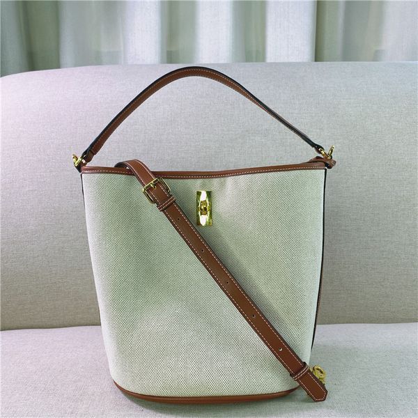 75% off luxury handbag 2021 new leather splicing canvas portable bucket bag high capacity one shoulder messenger women's bag fashion if
75% off luxury handbag 2021 new leather splicing canvas portable bucket bag high capacity one shoulder messenger women's bag fashion if