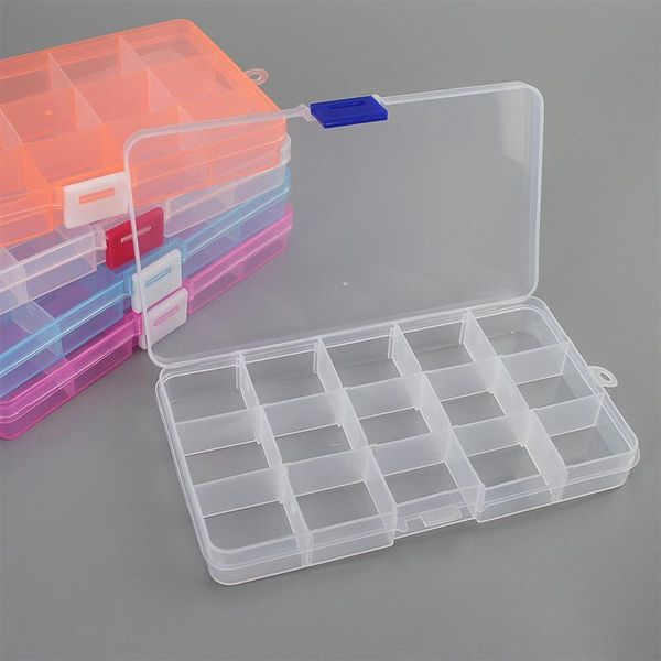 fishing accessories 15 grid gear storage box plastic transparent jewelry small tools electronic parts tool
fishing accessories 15 grid gear storage box plastic transparent jewelry small tools electronic parts tool