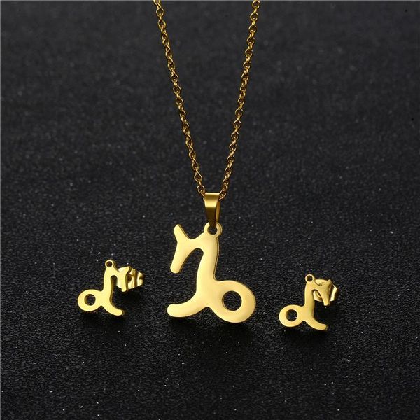 stainless steel 12 horoscope zodiac constellations sign capricorn chain necklace sets choker for women collier femme jewelry pendant necklac, Silver
stainless steel 12 horoscope zodiac constellations sign capricorn chain necklace sets choker for women collier femme jewelry pendant necklac, Silver
