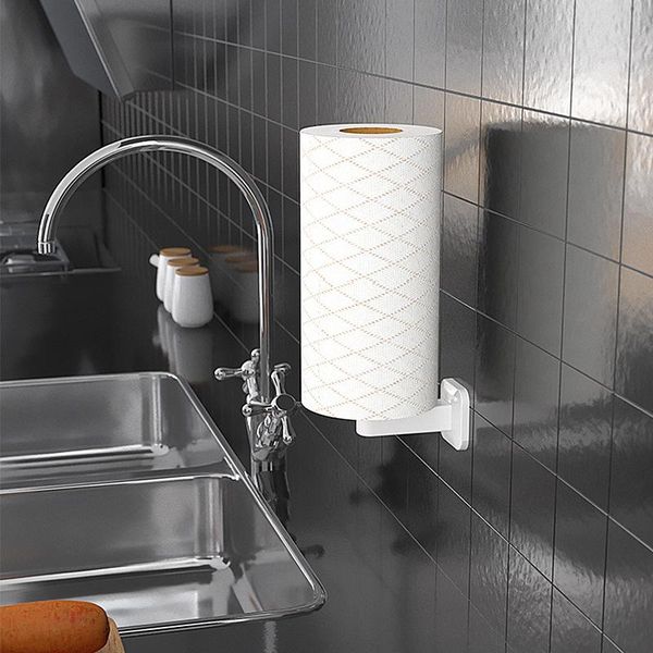 bath accessory set vertical type holder hole punched toilet kitchen roll stand creative wall hanging hand paper rack simple
bath accessory set vertical type holder hole punched toilet kitchen roll stand creative wall hanging hand paper rack simple