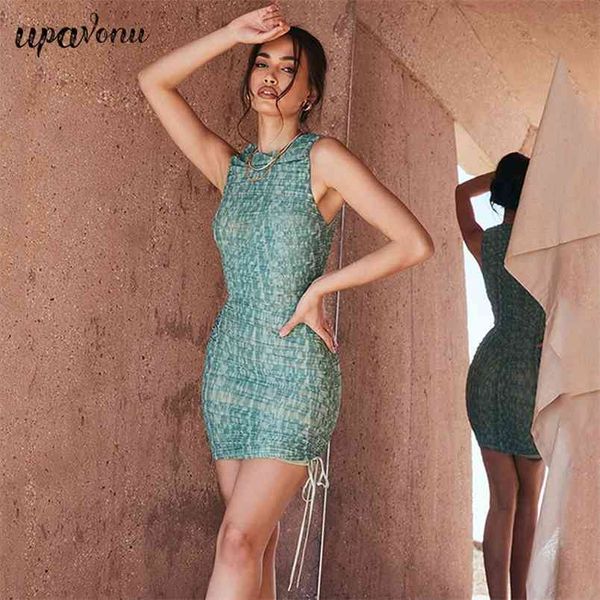 women's fashion vest style dress summer sleeveless printed drawstring tight mini nightclub party women 210524, Black;gray
women's fashion vest style dress summer sleeveless printed drawstring tight mini nightclub party women 210524, Black;gray