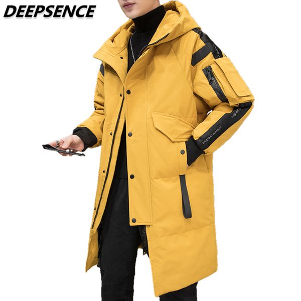 men's duck down et, warm thick coat, medium and long hoodie, casual windbreaker, winter clothing, 2021, Black
men's duck down et, warm thick coat, medium and long hoodie, casual windbreaker, winter clothing, 2021, Black