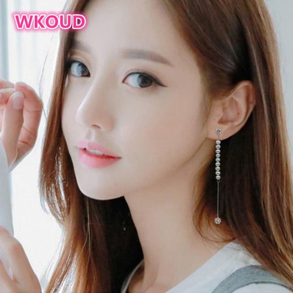dangle & chandelier 2021 fashion korean long earrings pearl tassel drop jewelry for women, Silver
dangle & chandelier 2021 fashion korean long earrings pearl tassel drop jewelry for women, Silver