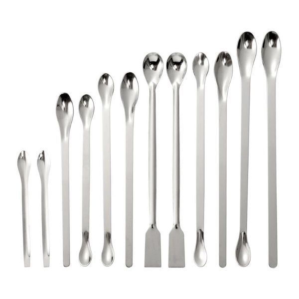 spoons ukcoco 12pcs stainless steel spoon spatula/laboratory sampling mixing spatula micro scoop
spoons ukcoco 12pcs stainless steel spoon spatula/laboratory sampling mixing spatula micro scoop