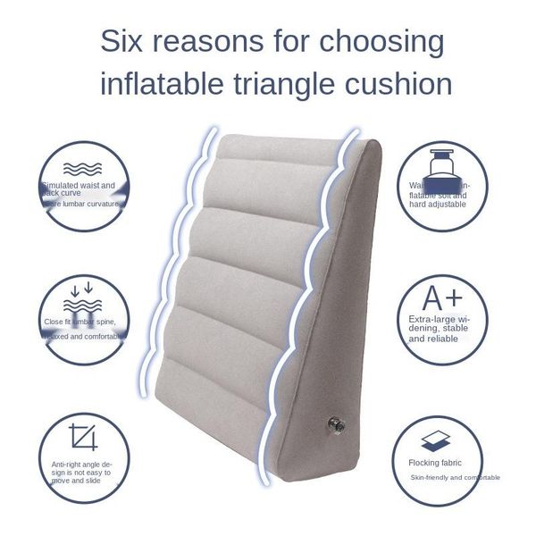 pillow eco-friendly pvc inflatable triangle pillow, cushion, multi-purpose portable backrest waist
pillow eco-friendly pvc inflatable triangle pillow, cushion, multi-purpose portable backrest waist