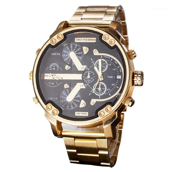 men's watches luxury stainless steel quartz watch sports clock relojes man dress hour digital army male wristwatch orologio uomo wristw, Slivery;brown
men's watches luxury stainless steel quartz watch sports clock relojes man dress hour digital army male wristwatch orologio uomo wristw, Slivery;brown