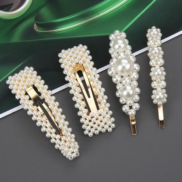 hair clips & barrettes korean fashion imitation pearls clip for women elegant snap barrette hairpin styling accessories wedding party jewelr, Golden;silver
hair clips & barrettes korean fashion imitation pearls clip for women elegant snap barrette hairpin styling accessories wedding party jewelr, Golden;silver