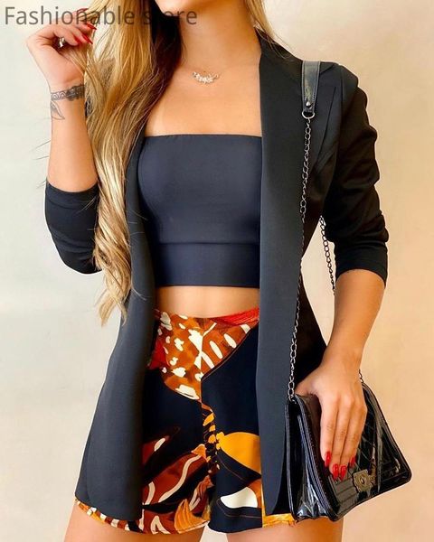 women's suits & blazers women off shoulder solid color crop long sleeve blazer coat 2 piece set, White;black
women's suits & blazers women off shoulder solid color crop long sleeve blazer coat 2 piece set, White;black