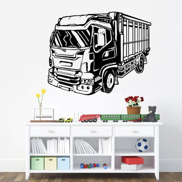 transportation truck wall sticker home decor decals cool nursery kids boys rooms murals self-adhesive wallpaper ll2755 stickers
transportation truck wall sticker home decor decals cool nursery kids boys rooms murals self-adhesive wallpaper ll2755 stickers
