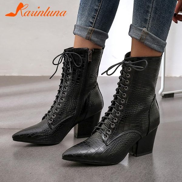 boots karin dropship wholesale pointed toe cross-tied zip chunky heels solid autumn ankle, Black
boots karin dropship wholesale pointed toe cross-tied zip chunky heels solid autumn ankle, Black
