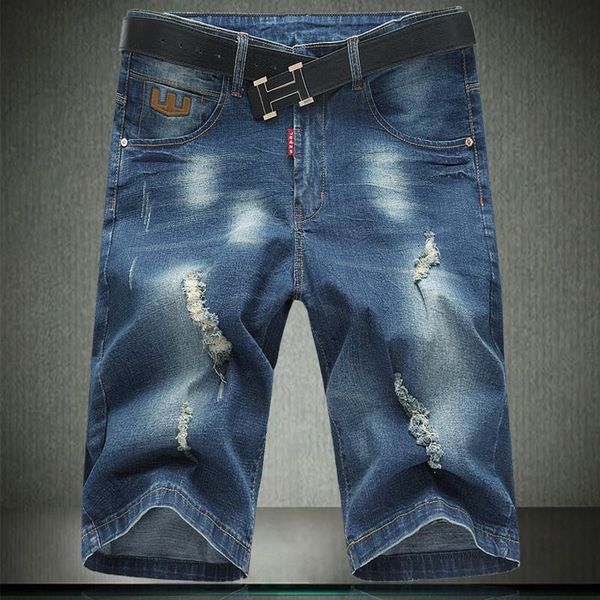 men's jeans 2021 summer men clothing shorts stretch distressed denim short jean big and tall man trousers pants plus size 32-48 6701, Blue
men's jeans 2021 summer men clothing shorts stretch distressed denim short jean big and tall man trousers pants plus size 32-48 6701, Blue