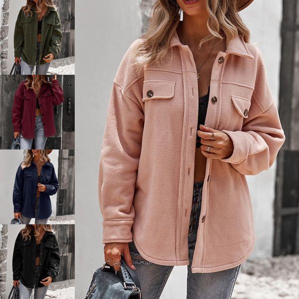 women's wool & blends elegant solid color ribbed lady jackets autumn winter fashion breasted button women coats casual loose long slee, Black
women's wool & blends elegant solid color ribbed lady jackets autumn winter fashion breasted button women coats casual loose long slee, Black