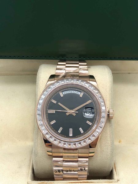 mens watches full stainless steel strap automatic mechanical 2813 movement watch dimaond bezel men's watch fashion designer male wristw, Slivery;brown
mens watches full stainless steel strap automatic mechanical 2813 movement watch dimaond bezel men's watch fashion designer male wristw, Slivery;brown