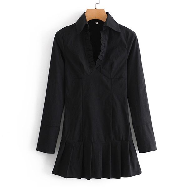 arrival women summer solid dresses vintage long sleeve female casual elegant vestidos 210422, Black;gray
arrival women summer solid dresses vintage long sleeve female casual elegant vestidos 210422, Black;gray