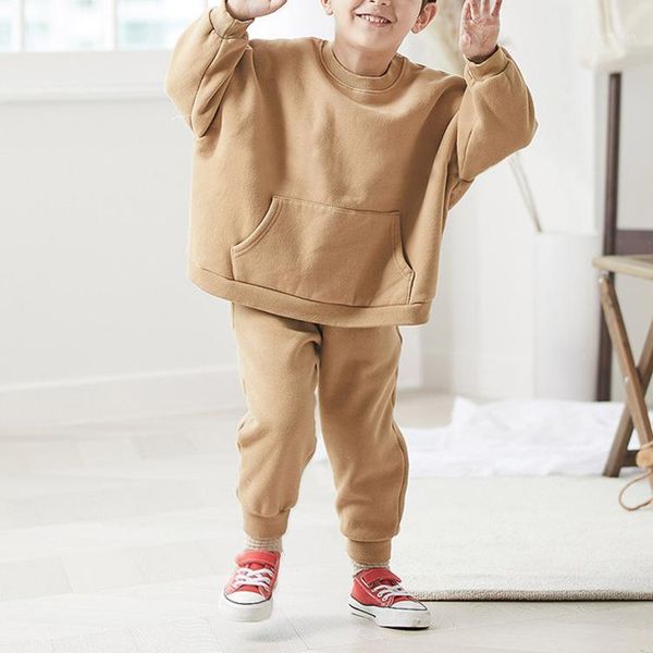 clothing sets 2021 children's clothes autumn winter boys girls korean fashion big pocket terry cotton sweatshirt casual suit1, White
clothing sets 2021 children's clothes autumn winter boys girls korean fashion big pocket terry cotton sweatshirt casual suit1, White