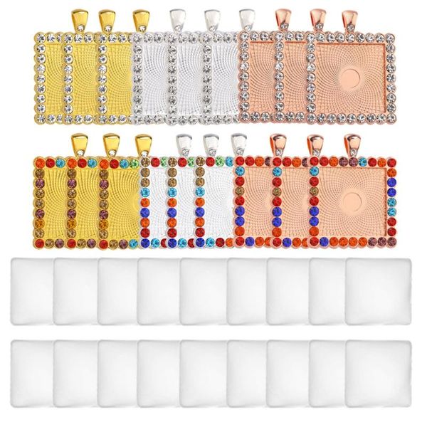earrings & necklace rhinestone bezel po pendant trays set colorful blank round charms with clear glass cabochon jewelry making, Silver
earrings & necklace rhinestone bezel po pendant trays set colorful blank round charms with clear glass cabochon jewelry making, Silver