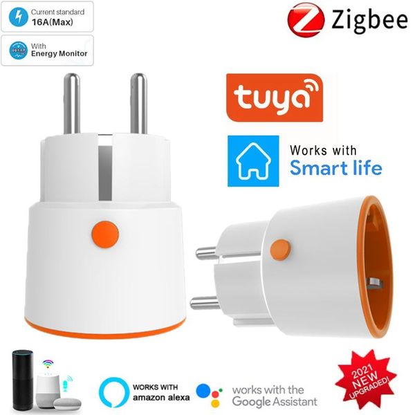 smart power plugs 16a zigbee 3.0 plug eu with monitor home hub wireless socket outlet timer for alexa google tuya app
smart power plugs 16a zigbee 3.0 plug eu with monitor home hub wireless socket outlet timer for alexa google tuya app