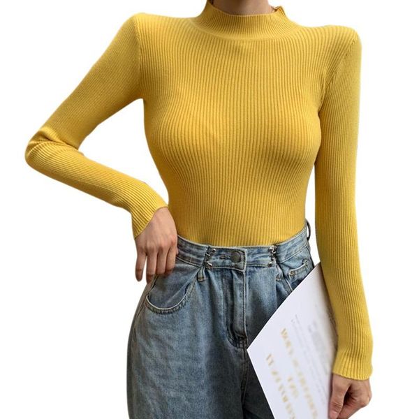 women's t-shirt women clothes fashion solid turtleneck casual slim fit long sleeve sweat, White
women's t-shirt women clothes fashion solid turtleneck casual slim fit long sleeve sweat, White