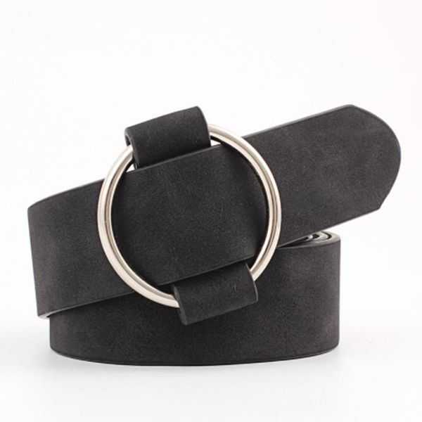 belts woman ladies faux leather straps female casual round buckle wide for women dress jeans belt, Black;brown
belts woman ladies faux leather straps female casual round buckle wide for women dress jeans belt, Black;brown