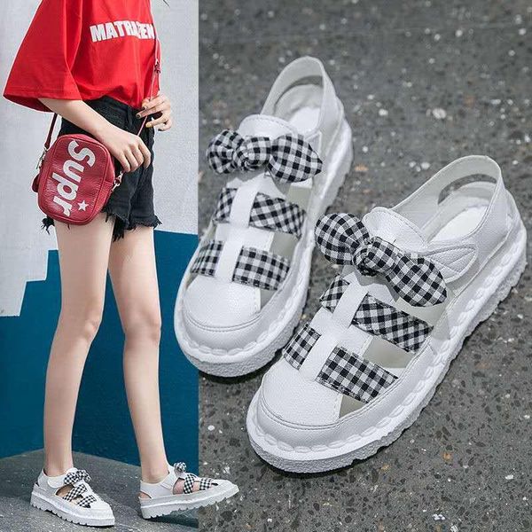 sandals summer 2021 bag-head female flat-bottomed student bow roman shoes open toe rivet women, Black
sandals summer 2021 bag-head female flat-bottomed student bow roman shoes open toe rivet women, Black