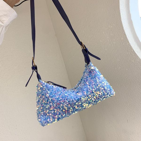 evening bags summer shiny sequin bag women's fashion casual shoulder underarm purse luxury lipstick
evening bags summer shiny sequin bag women's fashion casual shoulder underarm purse luxury lipstick