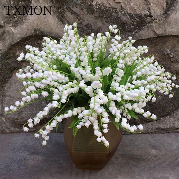 decorative flowers & wreaths wedding simulation flower valley lily hard feel wind chime orchid fake room party el table decoration
decorative flowers & wreaths wedding simulation flower valley lily hard feel wind chime orchid fake room party el table decoration