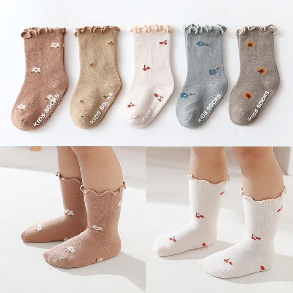 0-5years toddlers girls frilly socks cotton born baby ankle anti-slip flower pattern infant floor sock accessories, Pink;yellow
0-5years toddlers girls frilly socks cotton born baby ankle anti-slip flower pattern infant floor sock accessories, Pink;yellow