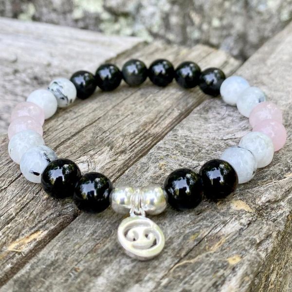 beaded, strands manyue cancer zodiac charm bracelet women`s rose quarz yoga mala grade black tourmaline energy
beaded, strands manyue cancer zodiac charm bracelet women`s rose quarz yoga mala grade black tourmaline energy