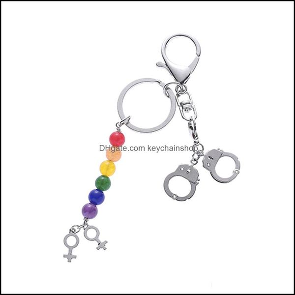 keychains fashion accessories rainbow mticolor natural stones beads charm jewelry gifts drop delivery 2021 eurf7, Silver
keychains fashion accessories rainbow mticolor natural stones beads charm jewelry gifts drop delivery 2021 eurf7, Silver