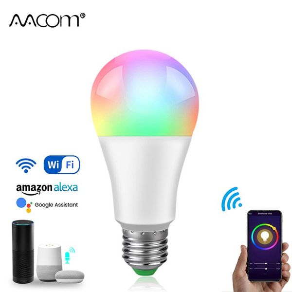 bulbs 15w ampoule led e27 wifi smart light bulb rgbw b22 rgb lampada alexa intelligent lamp work with echo google home
bulbs 15w ampoule led e27 wifi smart light bulb rgbw b22 rgb lampada alexa intelligent lamp work with echo google home