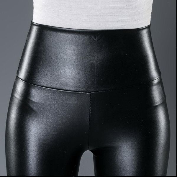 1pcs spring autumn style women legging high waist imitation leather pants thin outside 5size enlarged slim ladies leggings s m, Black
1pcs spring autumn style women legging high waist imitation leather pants thin outside 5size enlarged slim ladies leggings s m, Black