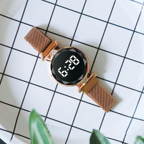 wristwatches luxury magnetic watches for women stainless steel band quartz clock ladies wrist watch fashion bracelet drop, Slivery;brown
wristwatches luxury magnetic watches for women stainless steel band quartz clock ladies wrist watch fashion bracelet drop, Slivery;brown